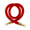 Red/Blue/Yellow Customizable Velvet Rope Stainless Steel C Stanchions Gold/Silver Hooks Traffic Barriers Sale Post Ropes 0.5kg