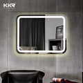 Factory Wholesale Production Fashionable Rectangle Aluminum Illuminated LED Makeup Mirror