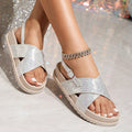 For BUSY GIRL YLF05 2025 Summer Wholesale Flat Sandals for Women Daily Casual Sports Walking Shoes Fashion Trend Beach Sandals