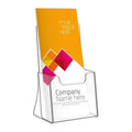 Acrylic Brochure Holder Countertop Magazine Pamphlet Booklets Lucite Literature Holder Plastic Flyer Display Stand Retail Shops