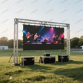 RAYBO Outdoor Rental LED Display Background Hoisting HD Panel LED Outdoor Advertising Waterproof P3.91 P4.81 LED Display