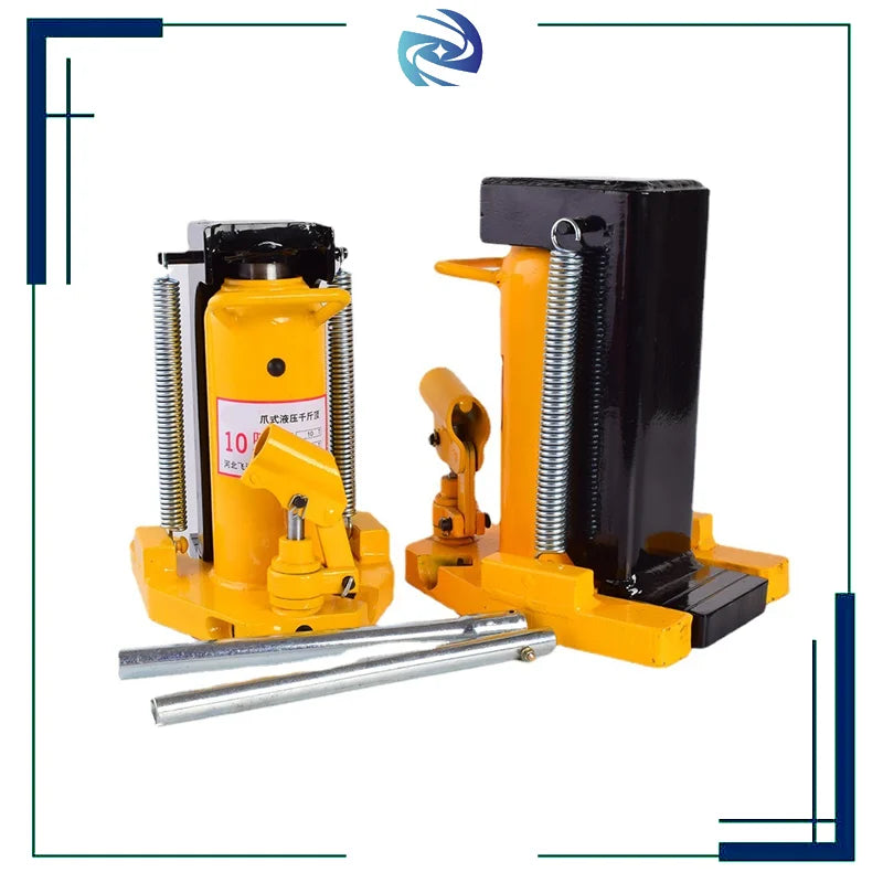 Rotate 180�� Handle Heavy Machinery Lifting High Load Bearing Capacity 5T Hydraulic Toe Jack for Long-term Use