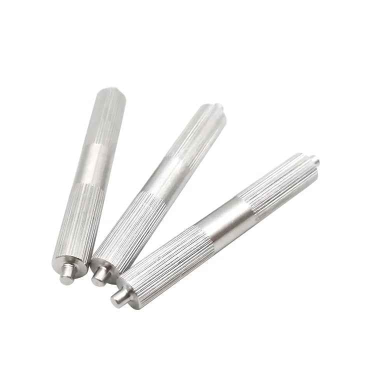 Dongguan Shaft Manufacturers Custom Shaft Threaded Pin Stainless Steel Knurling Shaft