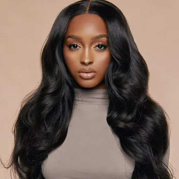 30-40 Inch Natural for Swiss HD Transparent for Lace Frontal Wig Brazilian 100% Human Hair Vendors Body Wave Lace Front Wigs