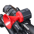 WEST BIKING 90 DB USB Charging Electric Bike Horn 6 Modes Sounds Alarm Bell Waterproof Safety Handlebar Ring for Bicycle