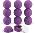 Custom Design 7g Egg Shape Round Cosmetic Lip Balm Tube Ball Containers