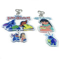Acrylic Hanging Decoration Animation Transparent Custom Printing Acrylic Key Chain