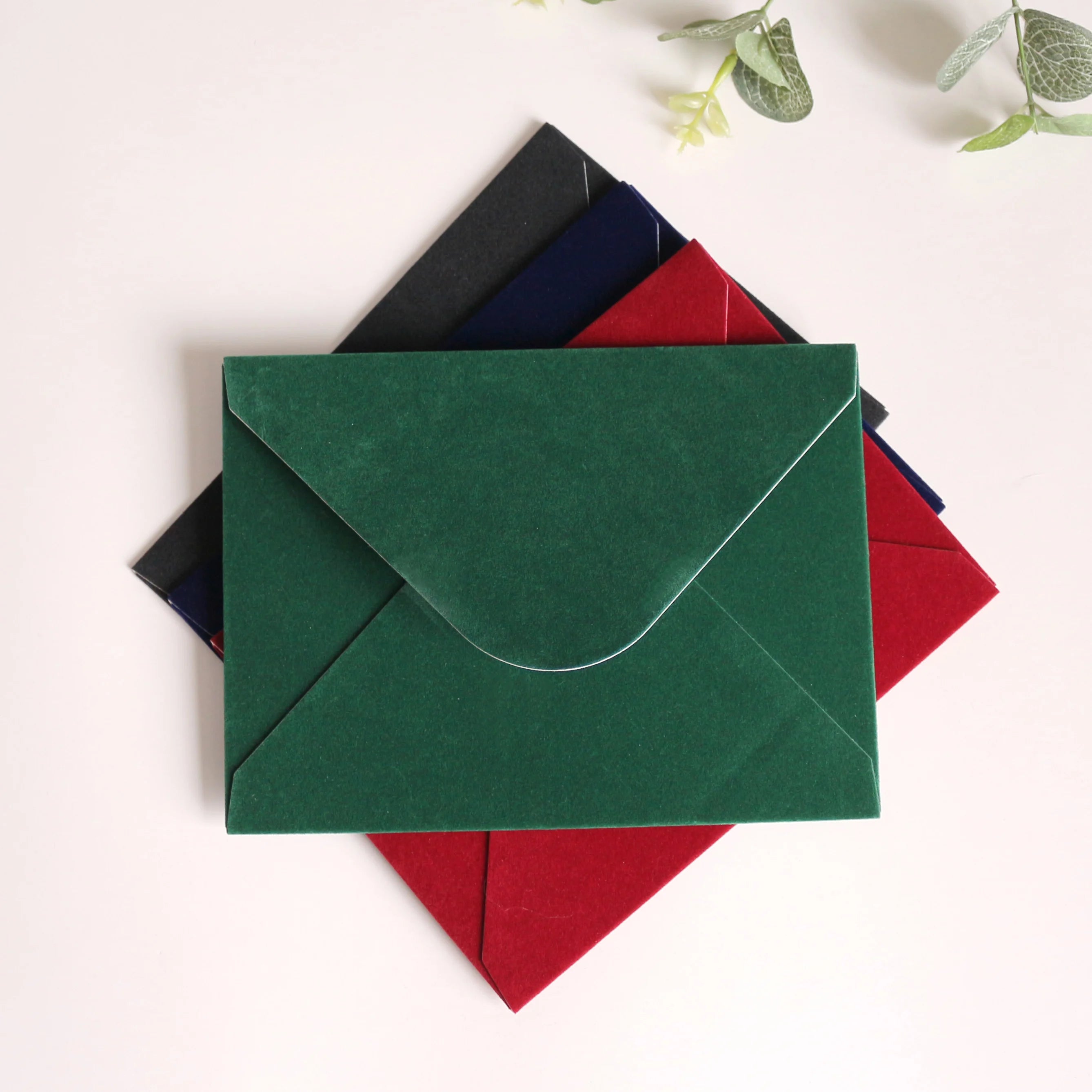 High-quality Velvet Envelopes With Many Colors Factory Wholesale Price