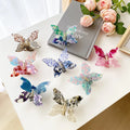 DOWELL Wholesale 2022 New Hair Accessories Women Medium Acetate butterfly Hair Claw Clips