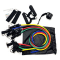 Latex Free 11 Pcs Exercise Resistance Bands Set Workout Bands Set with Handle Door Anchor and Ankle Straps