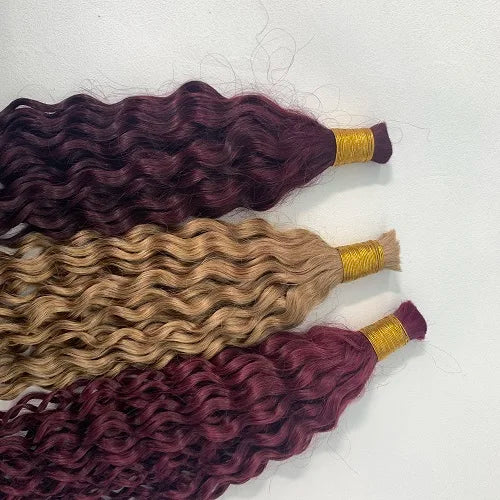 Raw 12a Virgin Bundles Human Hair Bulk Hair for Braiding Wholesale Brazilian Human Hair Extension Bundles