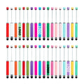 DIY Beadable Pens Kit -  Beaded Ballpoint Pens Includes Refills & Bags Black Ink Cute Custom Pens for Gifts