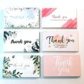 Cheap Custom Thank You Card for Businesses Greeting Card With logo Thank You Card Printing