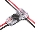 Quick Wire Terminal Connector 3 in 3 Out Electric Terminal Block Push in Terminal Block Connector for LED Lighting Power