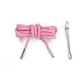 4mm Round Polyester Drawstring Cord With Silver Metal Tips for Hoodies Pants and Casual Wear Adjustable Secure