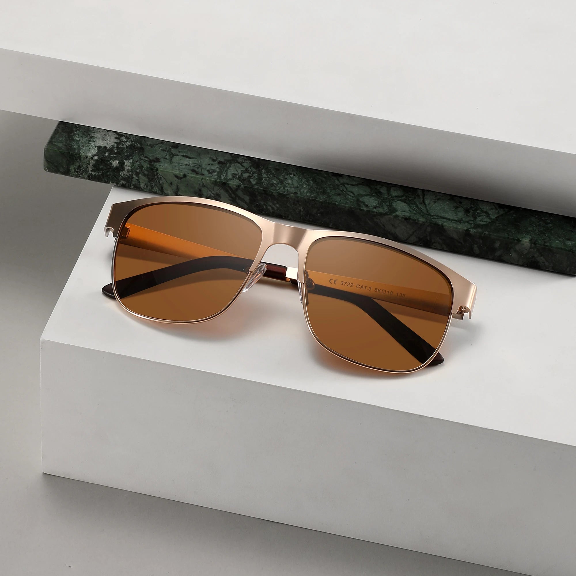 2024 CONCHEN Hot Selling Products Metal Sunglasses Luxury Personality Polarized Men and Women Sunglasses