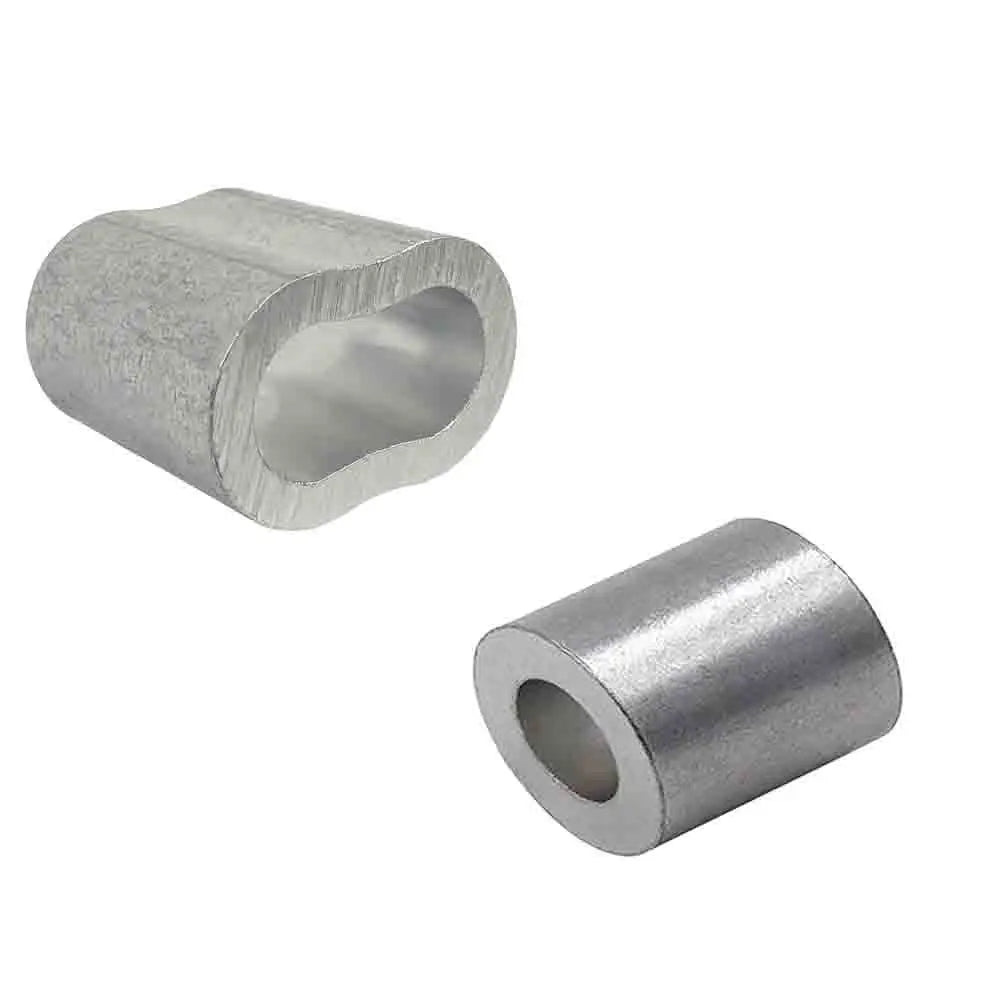 Highly Corrosion-resistant Custom-sized Wire Rope Crimping Sleeves Made of specialized Materials