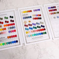Hot Selling 360Color Acrylic High-end Nail Enhancement Display Color Card Chart Book With 3 Pages of Nail Polish Color Board