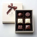 Custom Packing 9 Piece Chocolates Truffle Gift Boxes Empty Chocolate Environmental Paper Boxes Whine Packaging Boxes Luxury