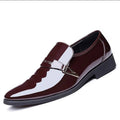 Men's Leather Shoes Man High-End Business Dress Loafers Shoes Male Fashion All-Match Casual Shoes Light Slip-On Flat Footwear