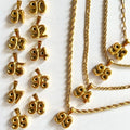 Fashion 2024 Gold Jewelry Chain and Pendant Letter Birth 90s Year Letter Initial Women's Lady Dainty Woman Necklace for Lady