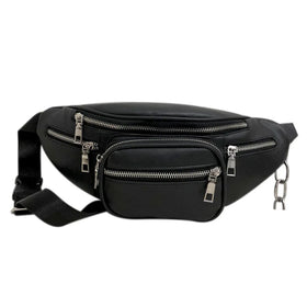 Women Shoulder Bag Leather Solid Messenger Bag Ladies Casual Zipper Shoulder Bag Female Travel Handbag