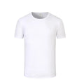Wholesale 100% Polyester Unisex Breathable Crew Neck Short Sleeve Plain Shirt Custom Printed Quick Dry Sports Top for Training MegaBDM