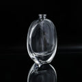 Luxury 50ml Clear Teardrop-shaped Empty Glass Perfume Bottle Screen Printing for Skin Care Serum Eye Cream Wholesale OEM/ODM