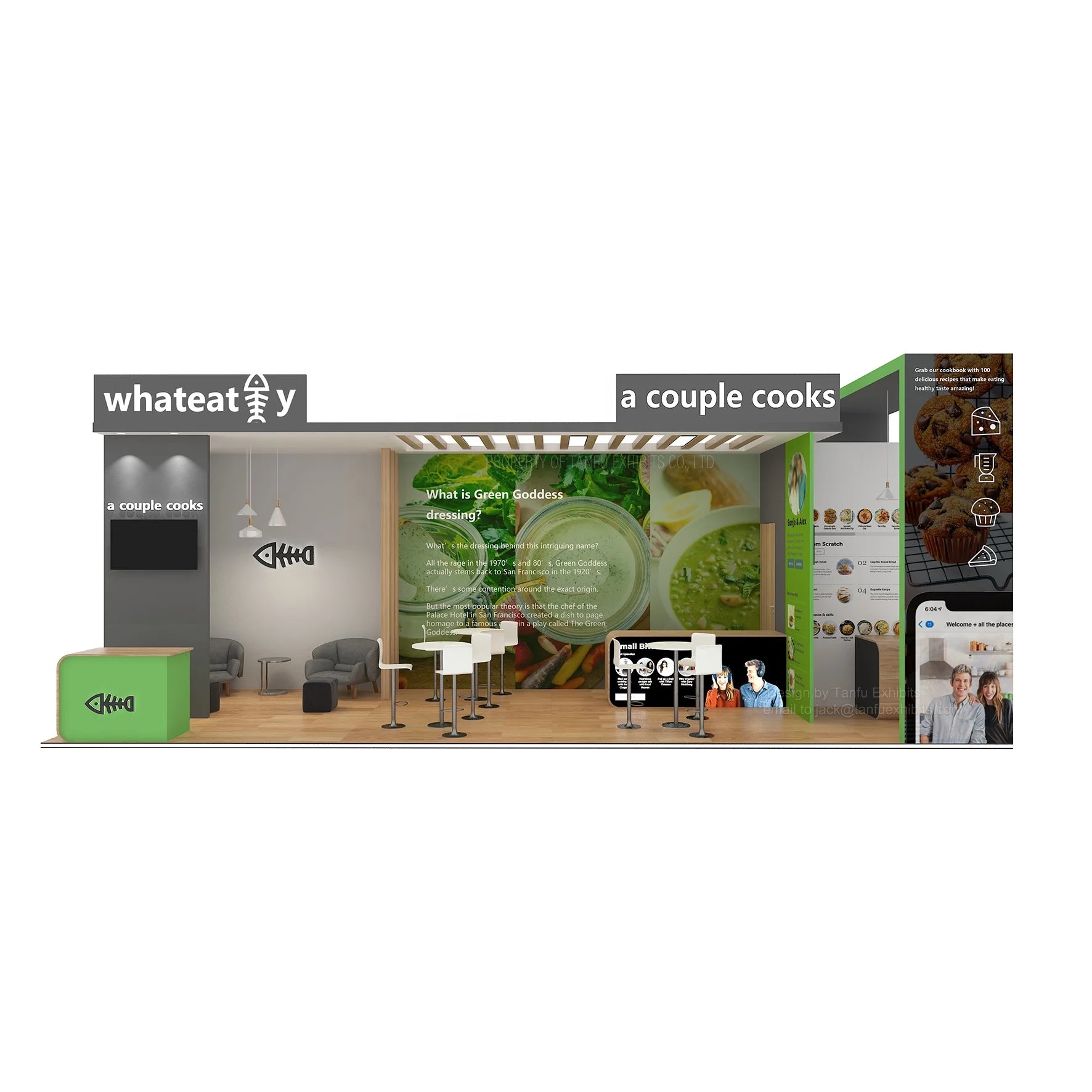 TANFU TF-H-00007 Customized Size Aluminium Truss Modular System Fair Show Booth-100% Customizable Easily Installed Trade Shows
