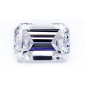 Hot Sale D Color VVS 1CT 5*7mm White Moissanite Emerald Cut Price Per Carat Loose Gemstone