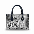 Designer Personalized Tote Bag With Zipper and Pocket Tote Bag Personalised Leather Bags Women Handbags