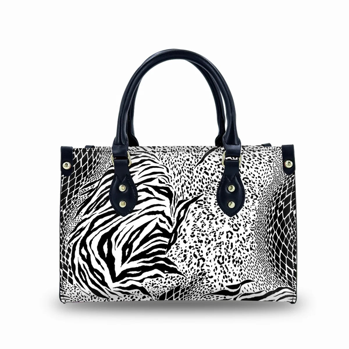 Designer Personalized Tote Bag With Zipper and Pocket Tote Bag Personalised Leather Bags Women Handbags