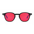Prescription Transparent Glasses Round Frame Match 99.9% Blue Light Blocking  Orange Yellow Lenses TR90 Frame Eyewear