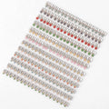 Non Tarnish Multicolor Zircon Italian Module Bracelet Multiple Styles Stainless Steel DIY Elastic Bracelet Pulseras Y Brazaletes