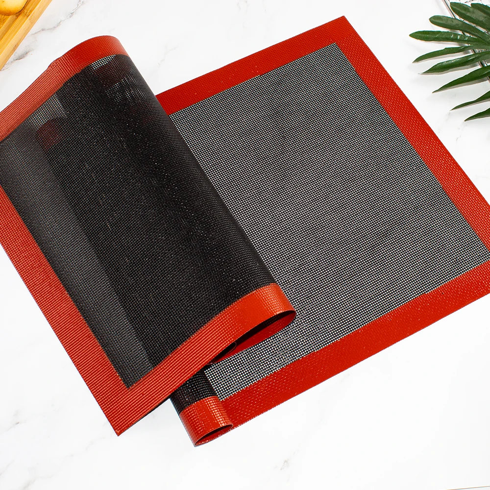 Factory Direct Sale Food Grade Non Stick High Temperature Silicone Baking Mat Perforated Silicone Baking Mat/