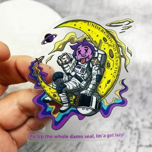 Personalized Self Adhesive PVC Vinyl Printing Cartoon Sticker Logo Waterproof Die Cut Custom Sticker