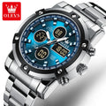OLEVS 1106 Men's Sport Digital Wristwatch 30m Waterproof Luminous Feature 30m Waterproof Sport Electronic Watch