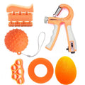 Hot Sale Adjustable Countable Hand Strength Trainer Finger Exerciser Hand Grip Strengthener Set