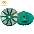 3 Inch Terrco Speed Shift 10 Metal Segment Diamond Tools Grinding Puck