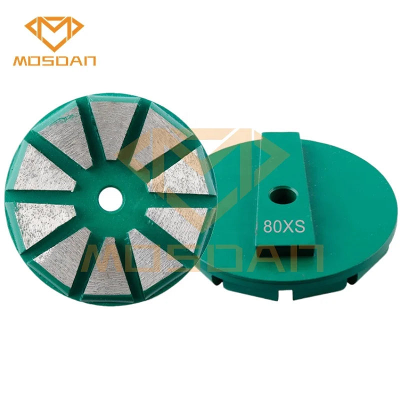 3 Inch Terrco Speed Shift 10 Metal Segment Diamond Tools Grinding Puck