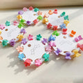 Hot Selling Kids 10pcs Mini Flower Hair Clip Set Colorful Girls Small Hairpins for Baby Hair Clips Accessories