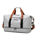 New Arrival Dry  Wet Separation Fitness Bag Custom logo Large Capacity Travel Bag Casual Yoga Bag for Lady