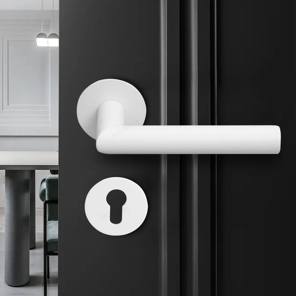 Factory Direct Sale Customized Bedroom Indoor Door Handles Toilet Classic Door Handle