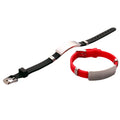 In Stock Hot Sale Fashion Black Jewelry Colorful Silicone Slap Stainless Steel Bracelet Men