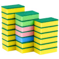 10pcs/bag Wholesale Household Double Side Kitchen Cleaning Sponge Block washing Sponge Scouring Pad Dish-washing Sponge