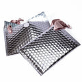 Custom Logo Silver Shipping Bubble Bag Wholesale Bubble Mailer With Logo Print