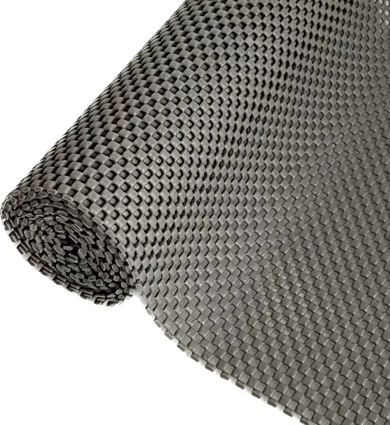 Custom PVC Mesh Thickness Gray Drawer Shelf Grip Liner Non-Adhesive Easy Shelf Non-Slip Kitchen Modern Style