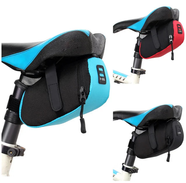 Bicycle Mountain Bike Road  Folding Tail Bag Saddle  Tool Bag Cushion Bag Cycling