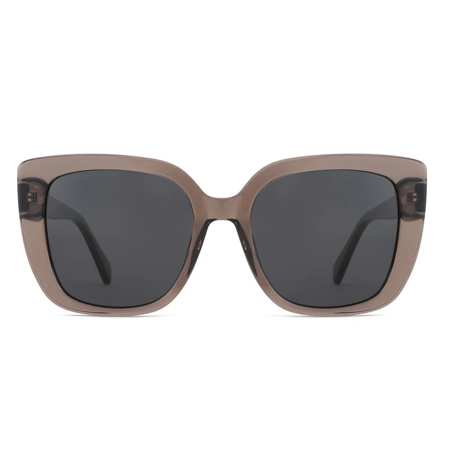 2022 Wholesale Fashion Designer Europe Square Acetate Polarized Sunglasses Unisex