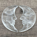 DIY Natural clear Quartz Moon Wholesale Price for Bulk Order Buy From king Gems